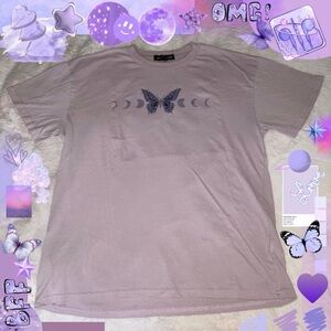 Lilac Butterfly Shirt